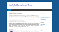 Desktop Screenshot of janeoelke.com